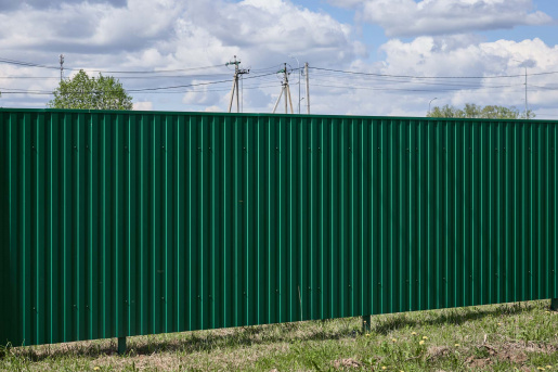 Забор из профнастила 35