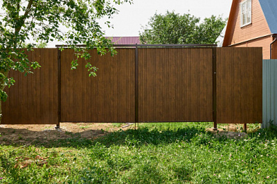 Распашные ворота 8